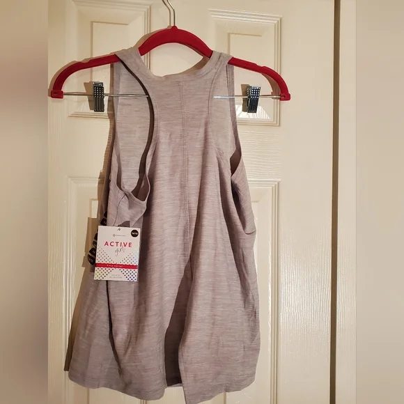 NEW Gray Dance Tank Top - Picture 2 of 3